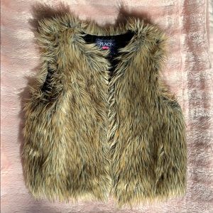 Children’s place fur vest